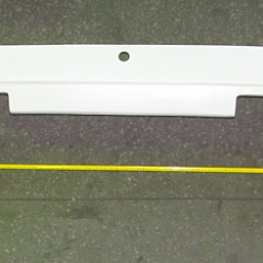 Бампер задний  (пластиковый) белый (ПАЗ-3205 все модификации,4234,3206)